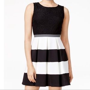 Speechless Juniors’ Lace fit & flare dress, size M